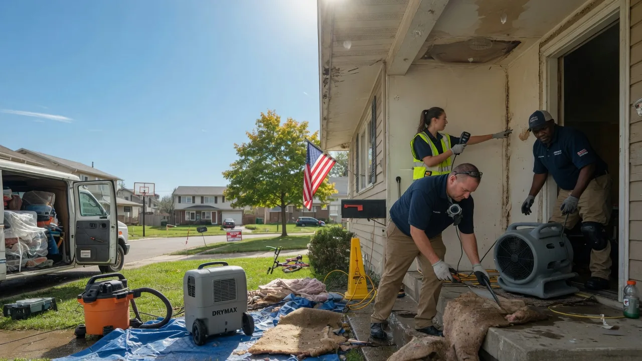 Water Damage Restoration in Anchor, IL near me